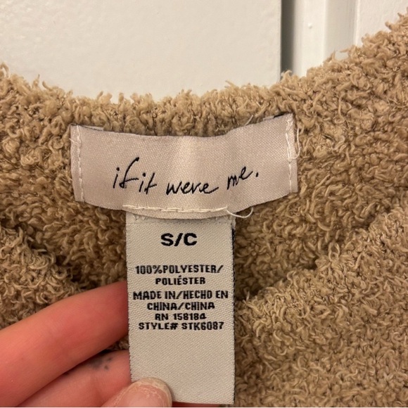 if it were me Tan Women's Crop Top - Picture 2 of 4